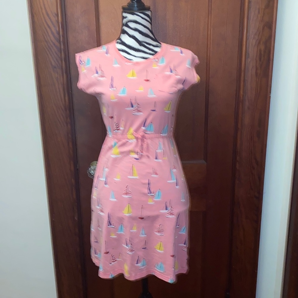 Hanna Andersson Pink sleeveless dress size 14/16